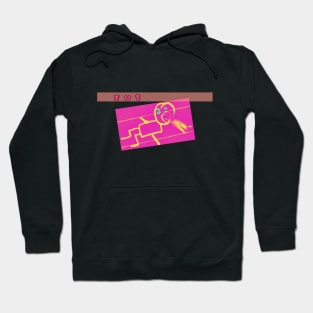 Enlightened Handsome Hot Pink Hoodie